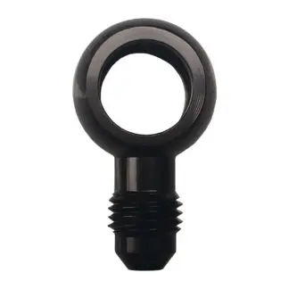 FTF Banjo Hose End 10mm Id To An6 - Black