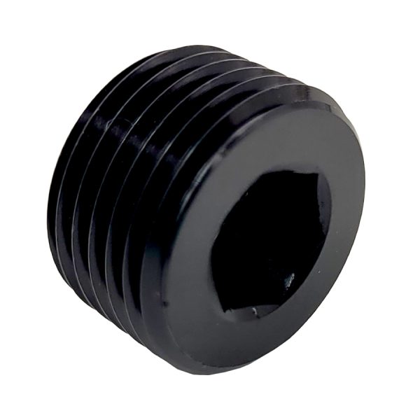 FTF Black Socket Plug 1/4" Npt