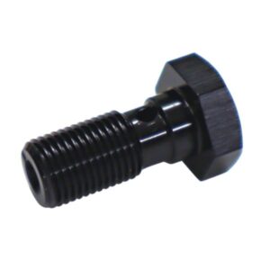 FTF Banjo Bolt M10 X 1.0 Black 1550-M10-1.0BLK