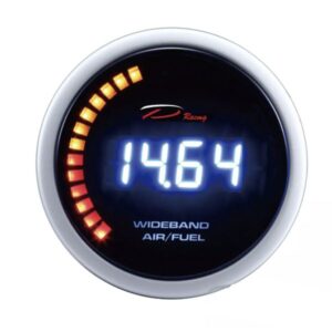 Depo Gauges Digital Series 52mm - Digital Wideband AFR Air Fuel Ratio Gauge with Bosch LSU4.9 O2 Oxygen Sensor Kits 52772-LED