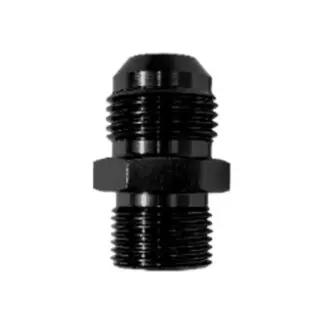 FTF Adapter Male An6 To M12 X 1.25 Black 408-6-M12125BLK
