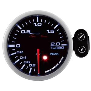 Depo Gauges  Boost Gauge 52mm - 2Bar 7 Colour SC5201B