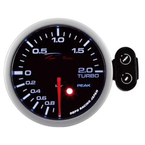 Depo Gauges  Boost Gauge 52mm - 3Bar 7 Colour SC5201B-3B