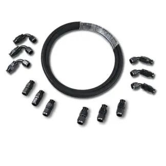 FTF PTFE AN6 Black Hose Kit FK-PTFE-001BLK