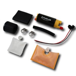 FueLab 494 Series In-Tank Fuel Pump 340LPH Inlet Inline with Outlet