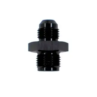 FTF Black Adapter 1/2 X 20 Inverted Flareerted Flareerted Seat To An6 408-6-1/2-20INB