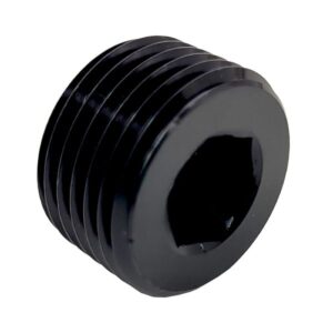FTF Black Socket Plug 1/8" Npt MBAN466-1/8BLK