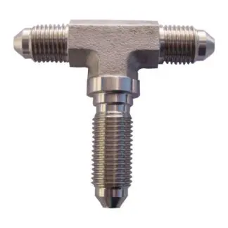 FTF Bulkhead Tee Male An3 Flare Sus303 MBBKPP03CXLL