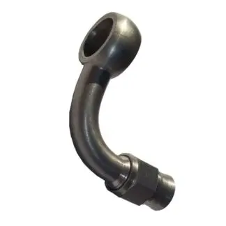 FTF Banjo 90° An3 Hose End Teflon - ø 10mm MBBKRO-1806