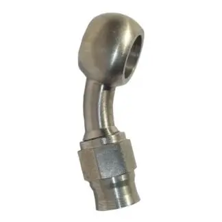 FTF Banjo 20° An3 Hose End Teflon - ø 12mm MBBKRO-20305