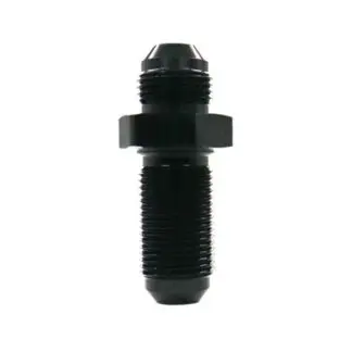 FTF Adapter Flare Bulkhead An6 Male - Black MEAN416-6-BLK