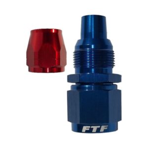 FTF Hose End Swivel Cutter Style Straight An10 MECUT0806-10