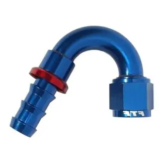 FTF Hose End Swivel Push On 150° An6 MEF0418-1506