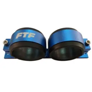 FTF Pump Bracket Double - Id 61mm Blue MEVPOO357BLU