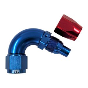 FTF Hose End One Piece Cutter Style Swivel 120° An8 MEX118-1208