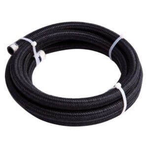 FTF Hose Lite Weight Black Braided An6 - Per Meter MEO1446-6
