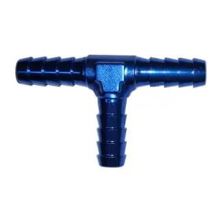 FTF Tee Adapter Male 8mm 5 Barbeded Push-on MEFT2500-8
