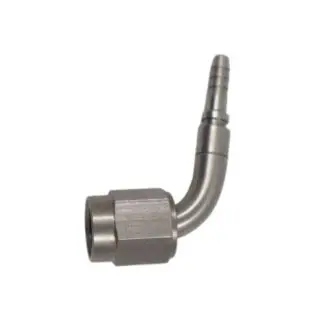 FTF Crimp Hose End Ss Brake 90° Female An4 MEBK2090-04SS