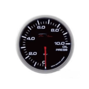 Depo Gauges  Oil Pressure Gauge 52mm - White Display WA5227B