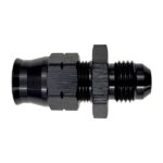 FTF Black Adapter Male An6 - 5/16" Hard Tube MBAN208-05-BLK