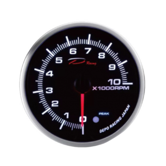 Depo Gauges Electric 115mm Tachometer Smoked Lens WA11593B