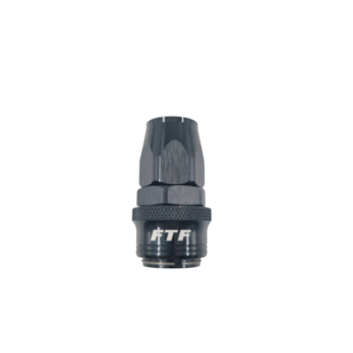 FTF QRE3001-12 Quick Release Straight Hose End AN12 - Rubber Core