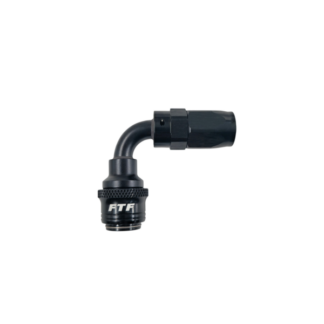 FTF QRE3090-12 Quick Release 90° Hose End AN12 - Rubber Core