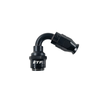 FTF QRTP3012-06 Quick Release 120° Hose End AN6 - PTFE