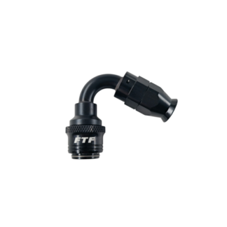 FTF QRTP3012-06 Quick Release 120° Hose End AN6 - PTFE
