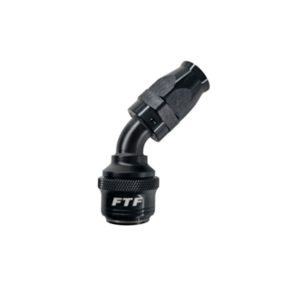 FTF QRTP3045-10 Quick Release 45° Hose End AN10 - PTFE