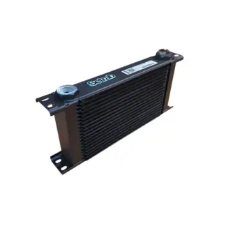 SETRAB Series 6 19-Row Oil Cooler - M22 Ports - 283 x 146 x 50mm