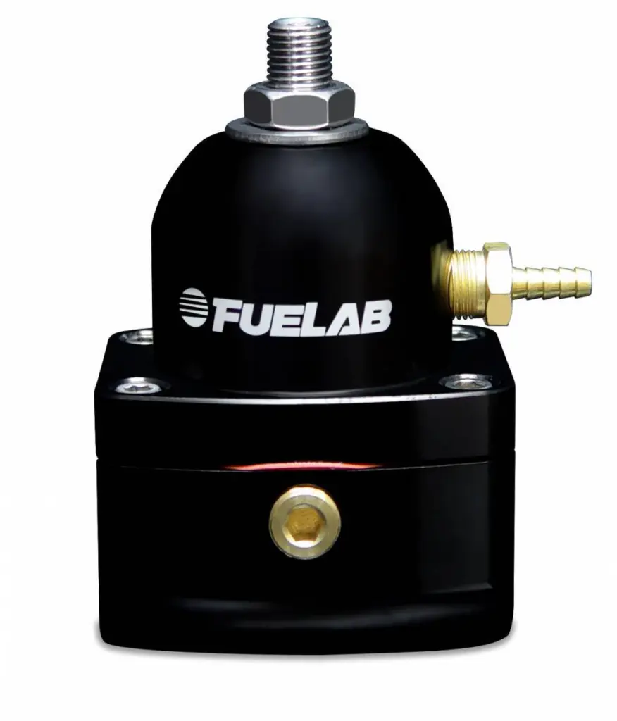 FueLab 51505 CARB Fuel Pressure Regulator - AN10 In / AN6 Out (51505-1-L-L)